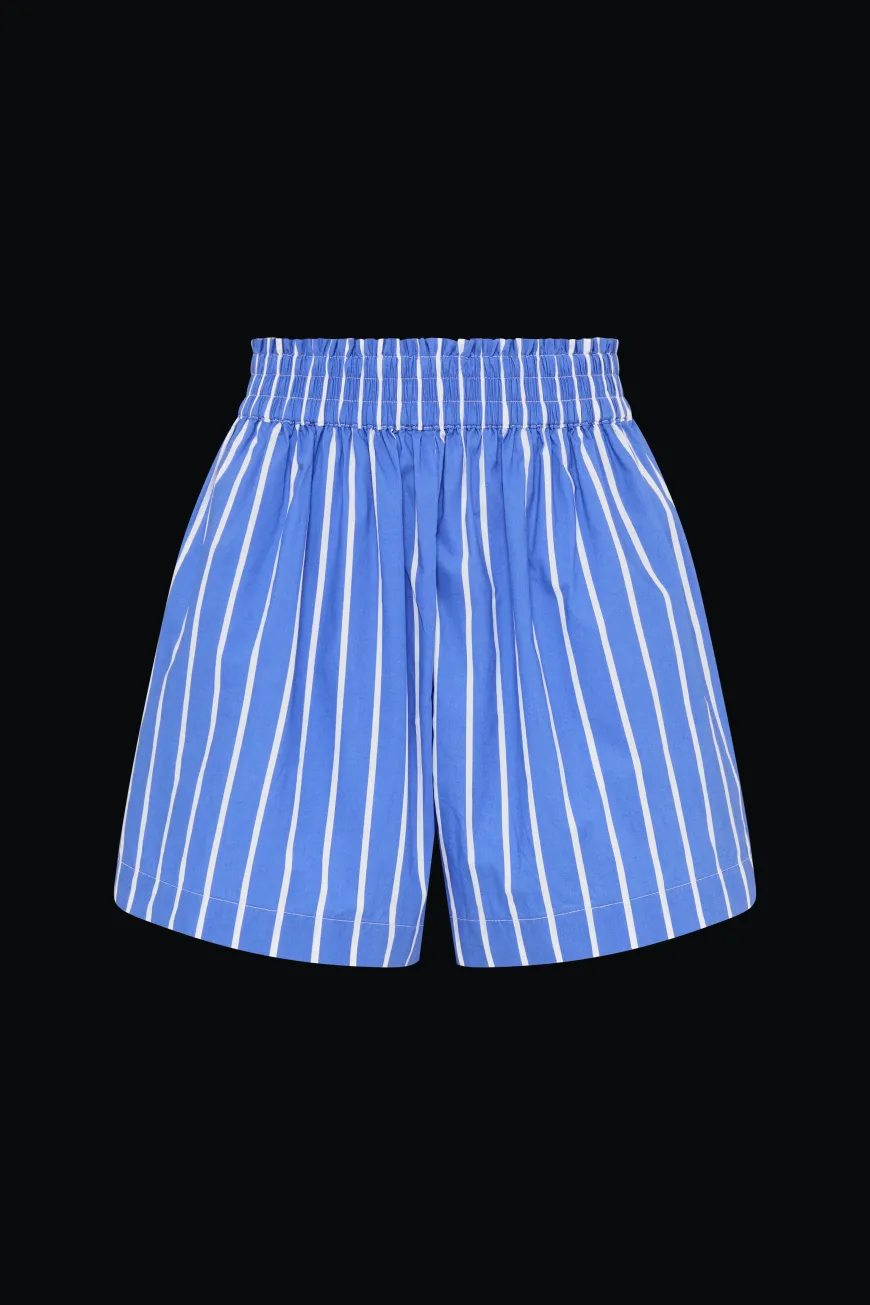 Elva Short Adia Stripe Ocean Blue