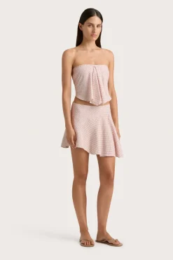 Emalee Mini Skirt Oliander Blush