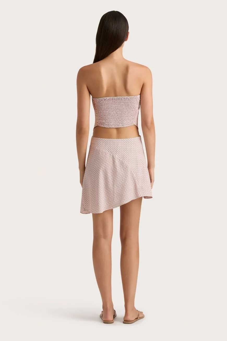 Emalee Mini Skirt Oliander Blush