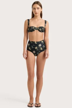 Emily Bikini Top Daffodil Print