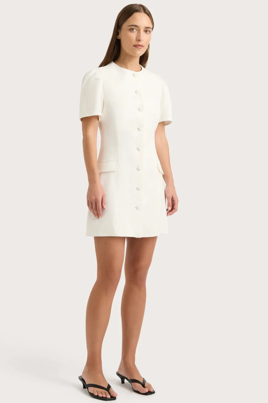 Emma Mini Dress White