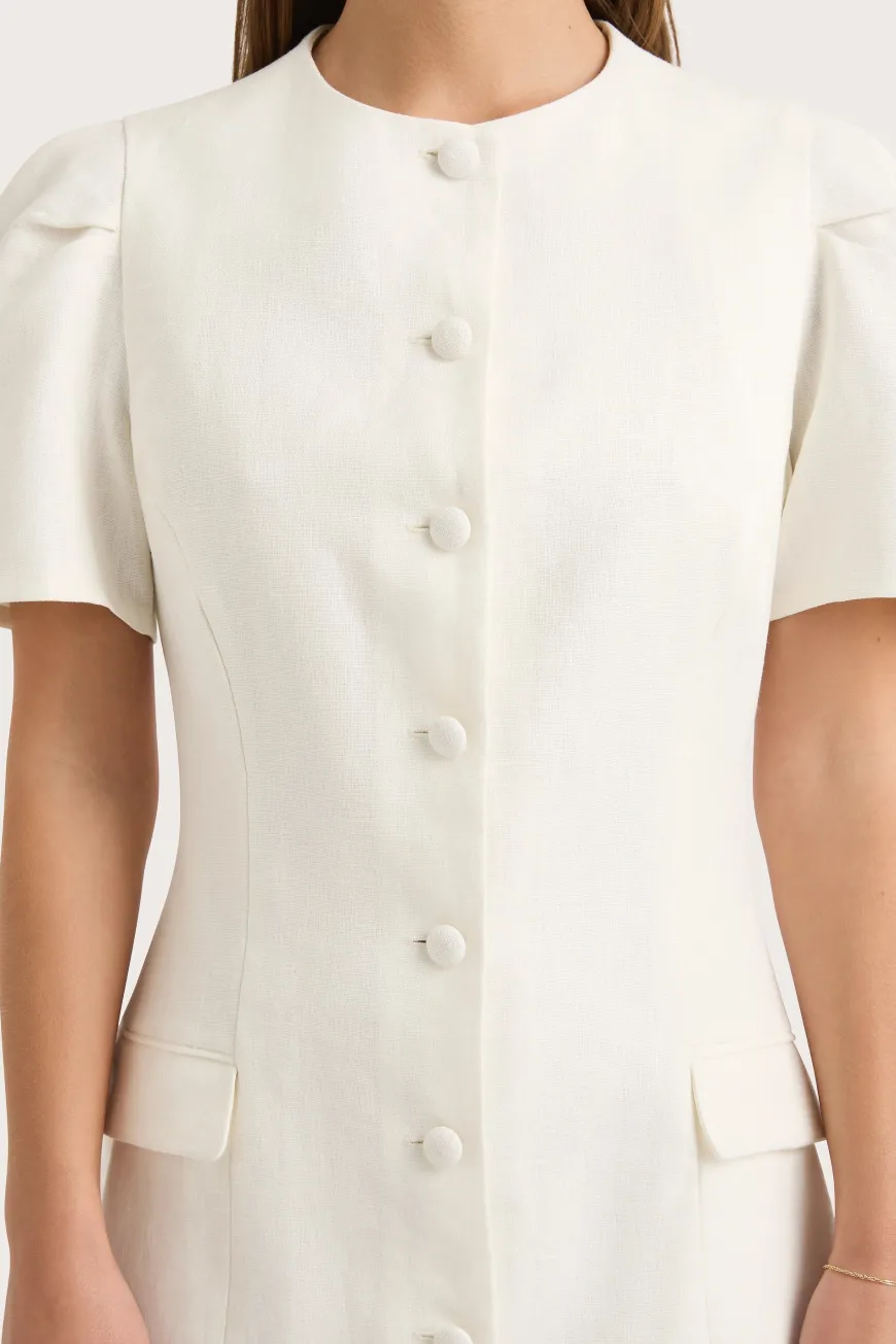 Emma Mini Dress White