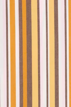 En Vau Skirt Terracotta Stripe