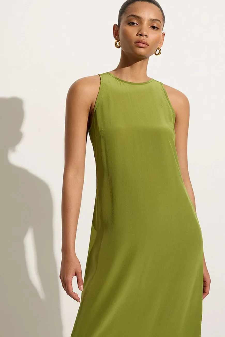 Esposende Midi Dress Palm Green - Final Sale