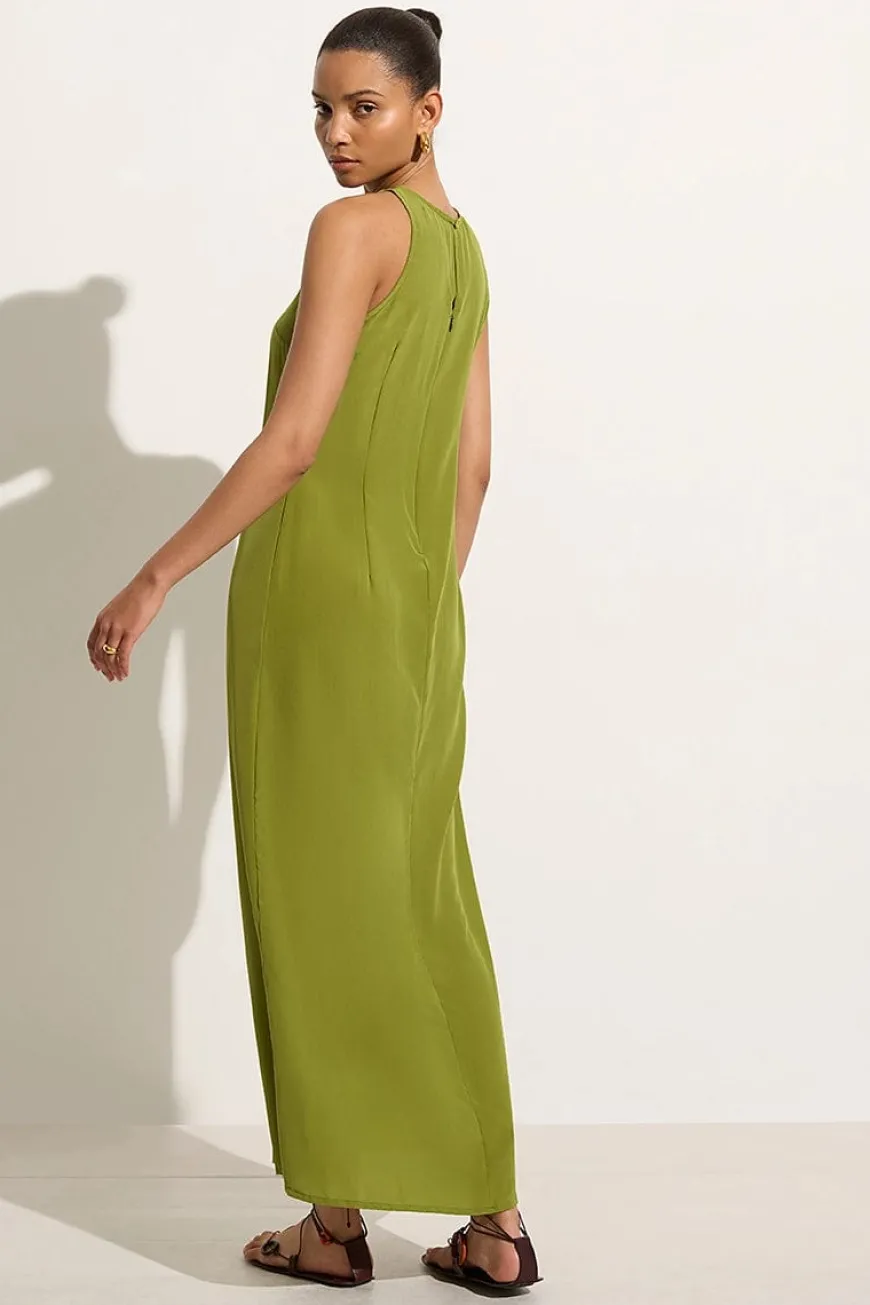 Esposende Midi Dress Palm Green - Final Sale