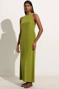 Esposende Midi Dress Palm Green - Final Sale