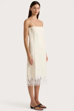 Etienne Midi Dress Off White