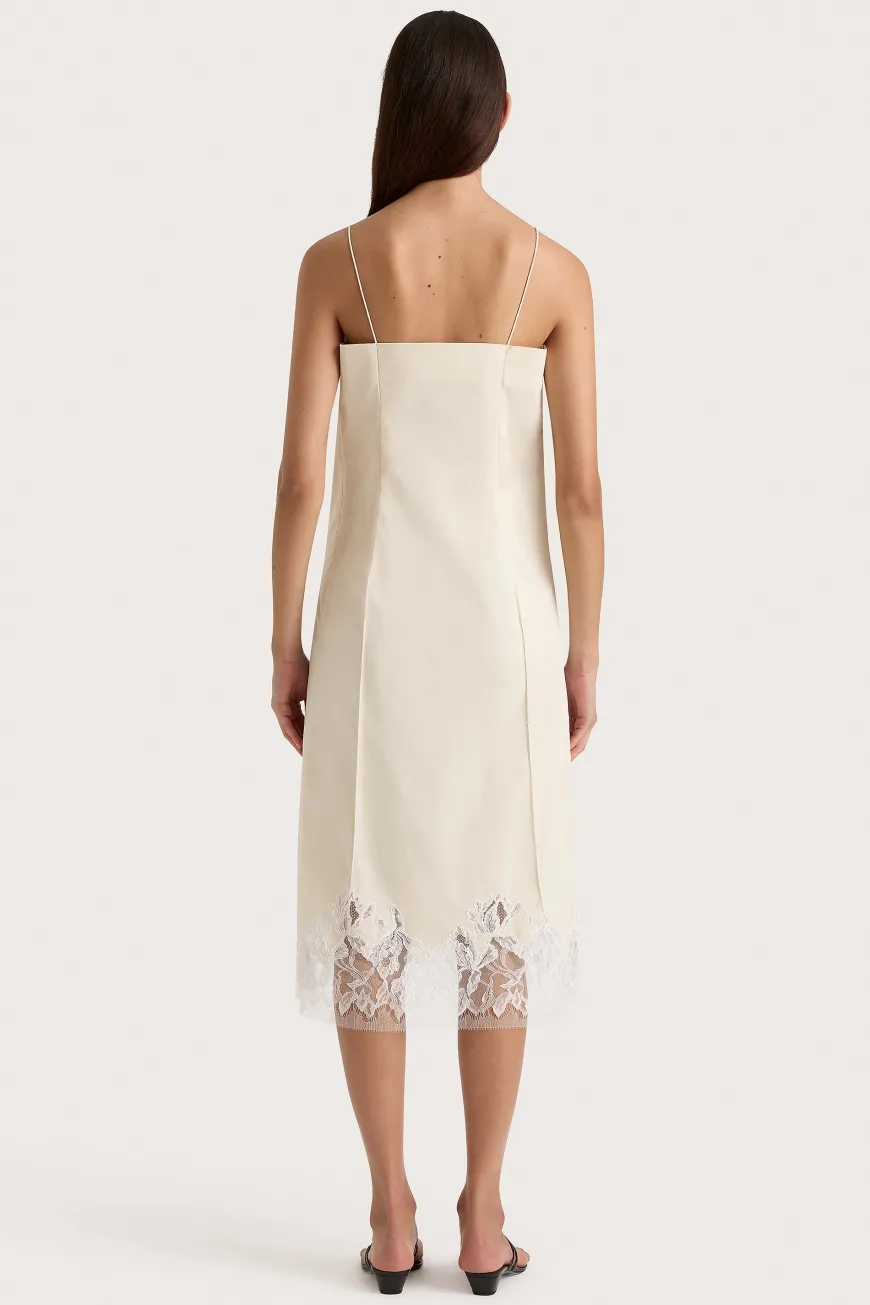 Etienne Midi Dress Off White