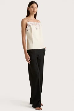 Etienne Top Off White
