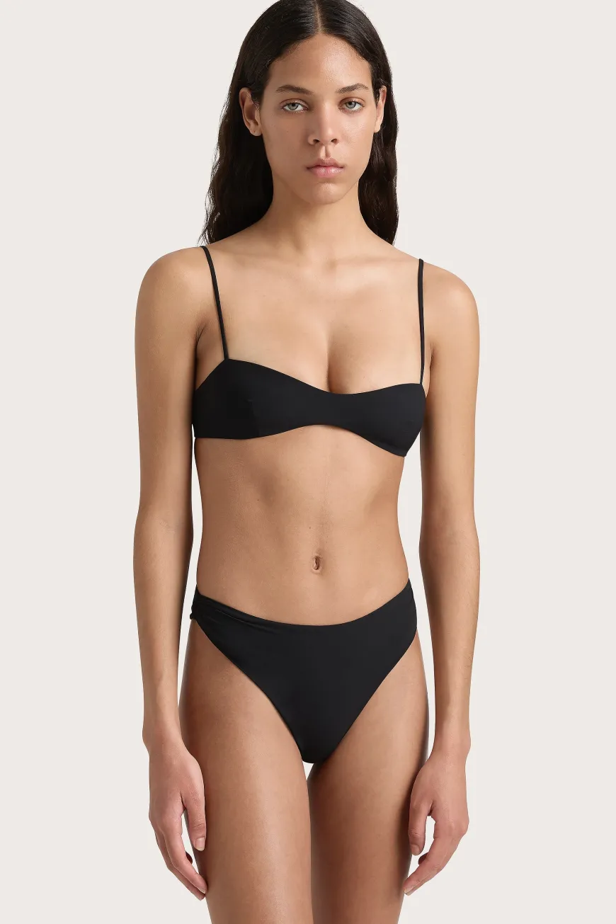 Evora Bikini Top Black
