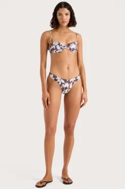 Farrah Bikini Top Plumeria