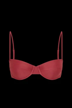 Farrah Bikini Top Wine