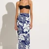 Flavia Pareo Mica Floral Navy - Final Sale