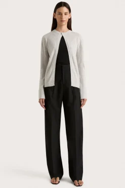 Frederikke Cashmere Cardigan Grey Marle