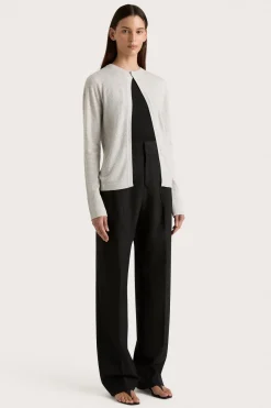 Frederikke Cashmere Cardigan Grey Marle