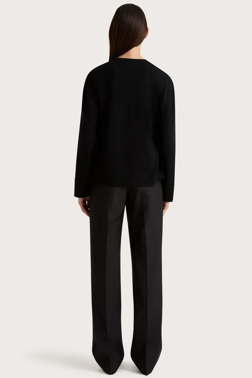 Frederikke Cashmere Cardigan Black