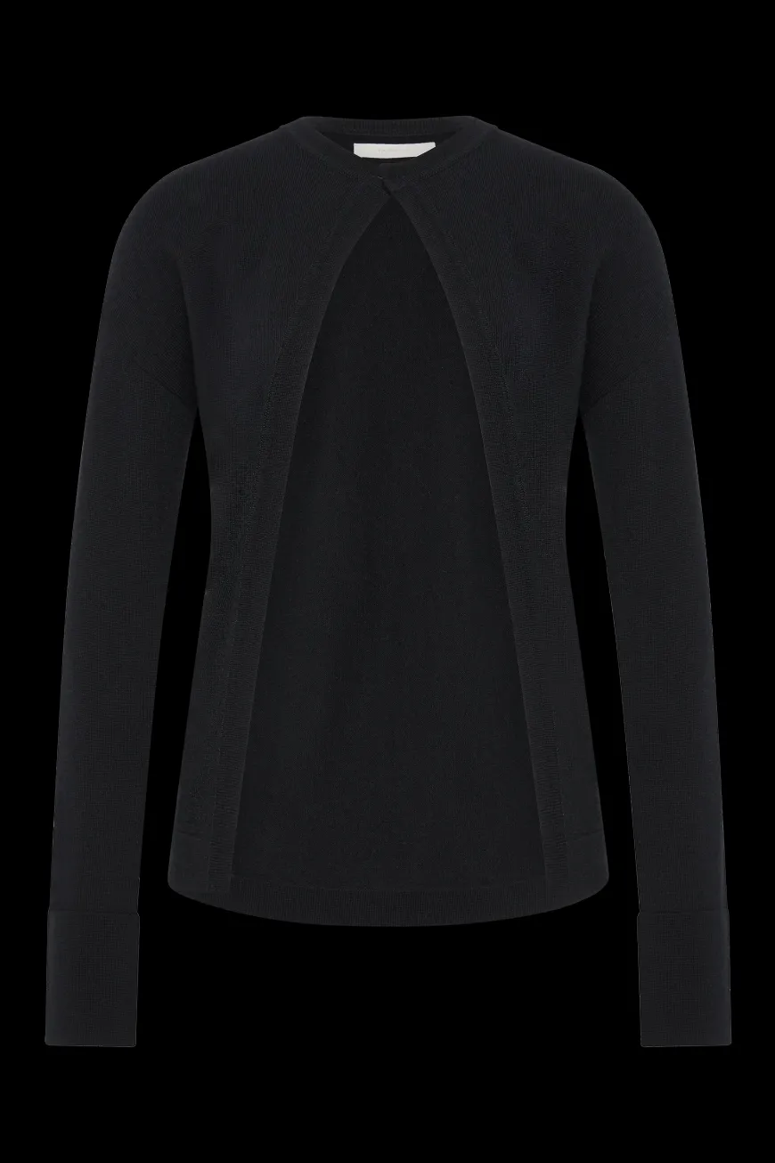 Frederikke Cashmere Cardigan Black