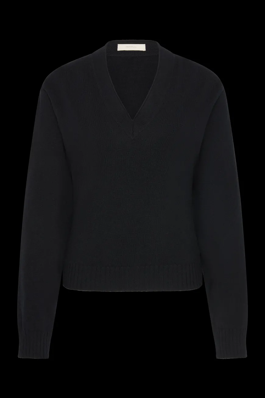 Frederikke Cashmere Sweater Black
