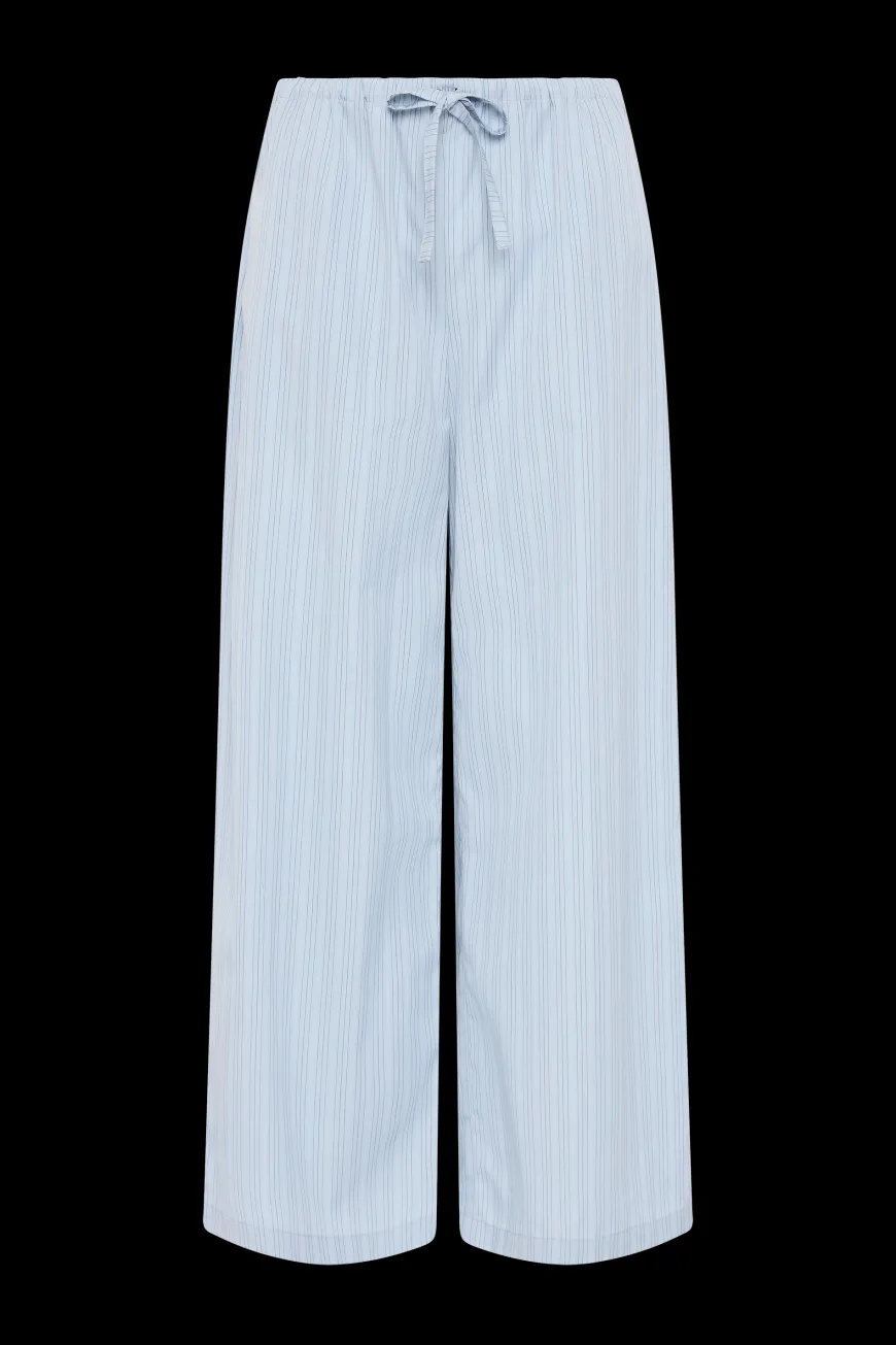 Freja Pant Blue Pinstripe