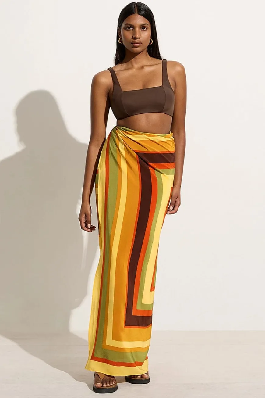 Fátima Pareo Cisco Stripe Sun - Final Sale