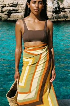 Fátima Pareo Cisco Stripe Sun - Final Sale