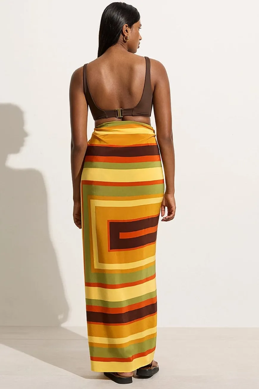 Fátima Pareo Cisco Stripe Sun - Final Sale