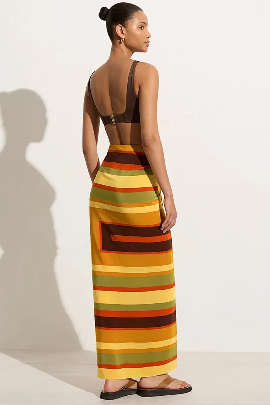 Fátima Pareo Cisco Stripe Sun - Final Sale