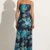 Garcia Maxi Dress Escala Floral Navy - Final Sale
