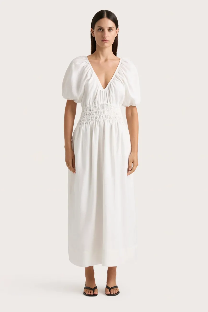 Geriba Maxi Dress White