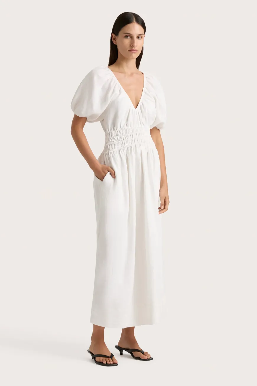 Geriba Maxi Dress White