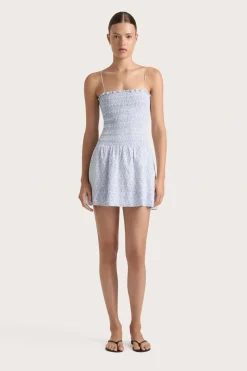 Geriba Mini Dress Leilani Mid Blue
