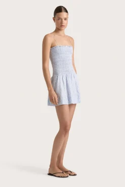 Geriba Mini Dress Leilani Mid Blue