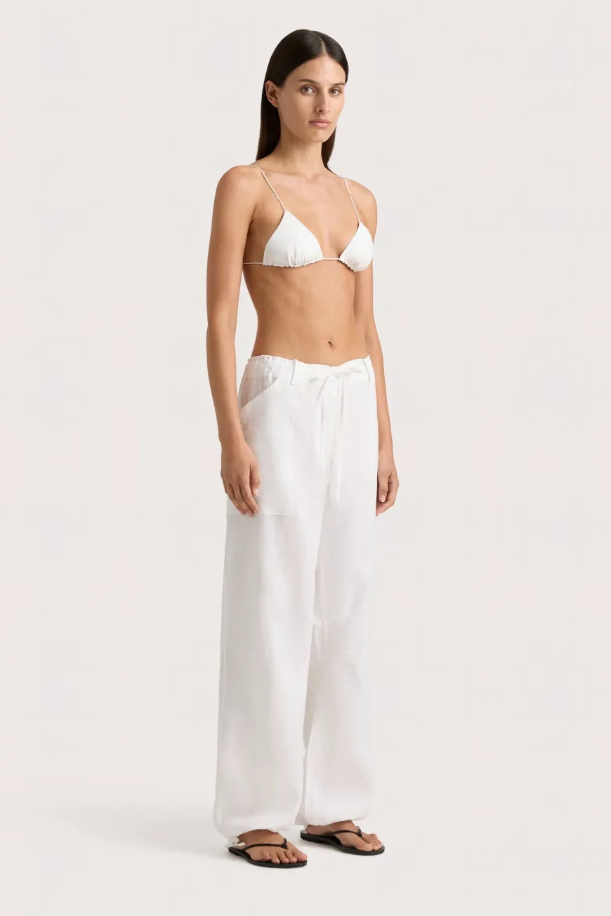 Geriba Pant White