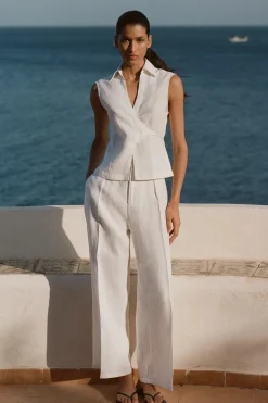 Ida Pant White