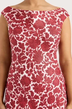Ilride Maxi Dress Heuchera Print