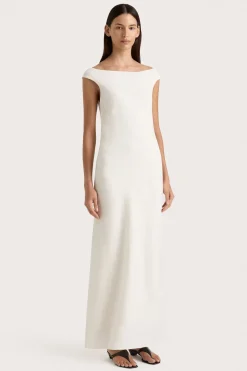 Ilride Maxi Dress White