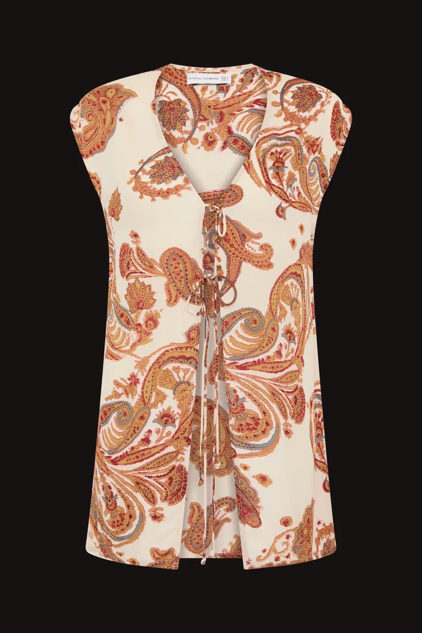 Ionica Top Alessia Paisley - Final Sale