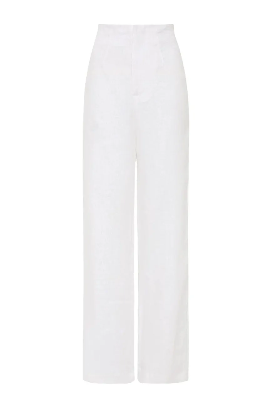Isotta Pant White