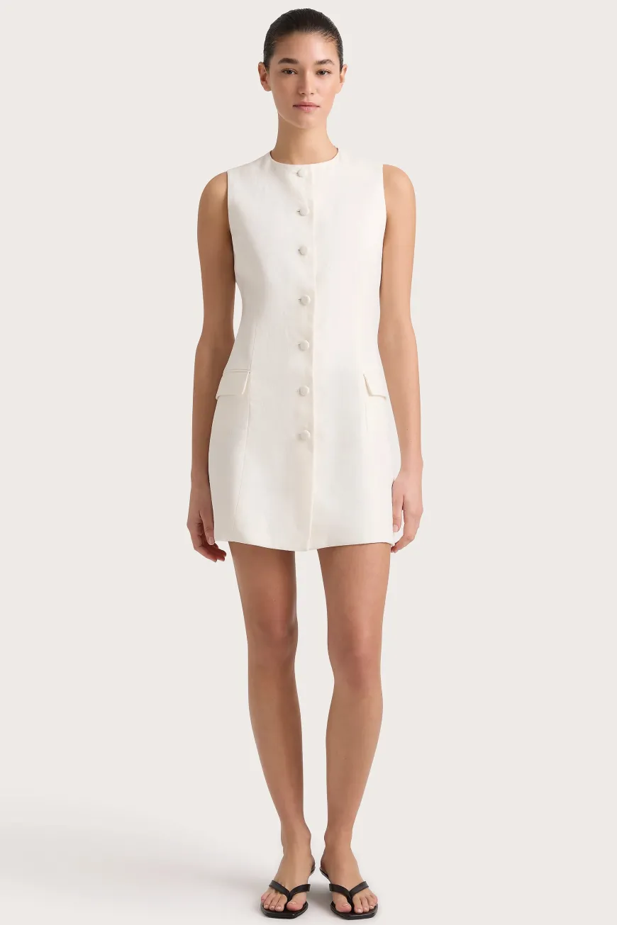 Jane Mini Dress White