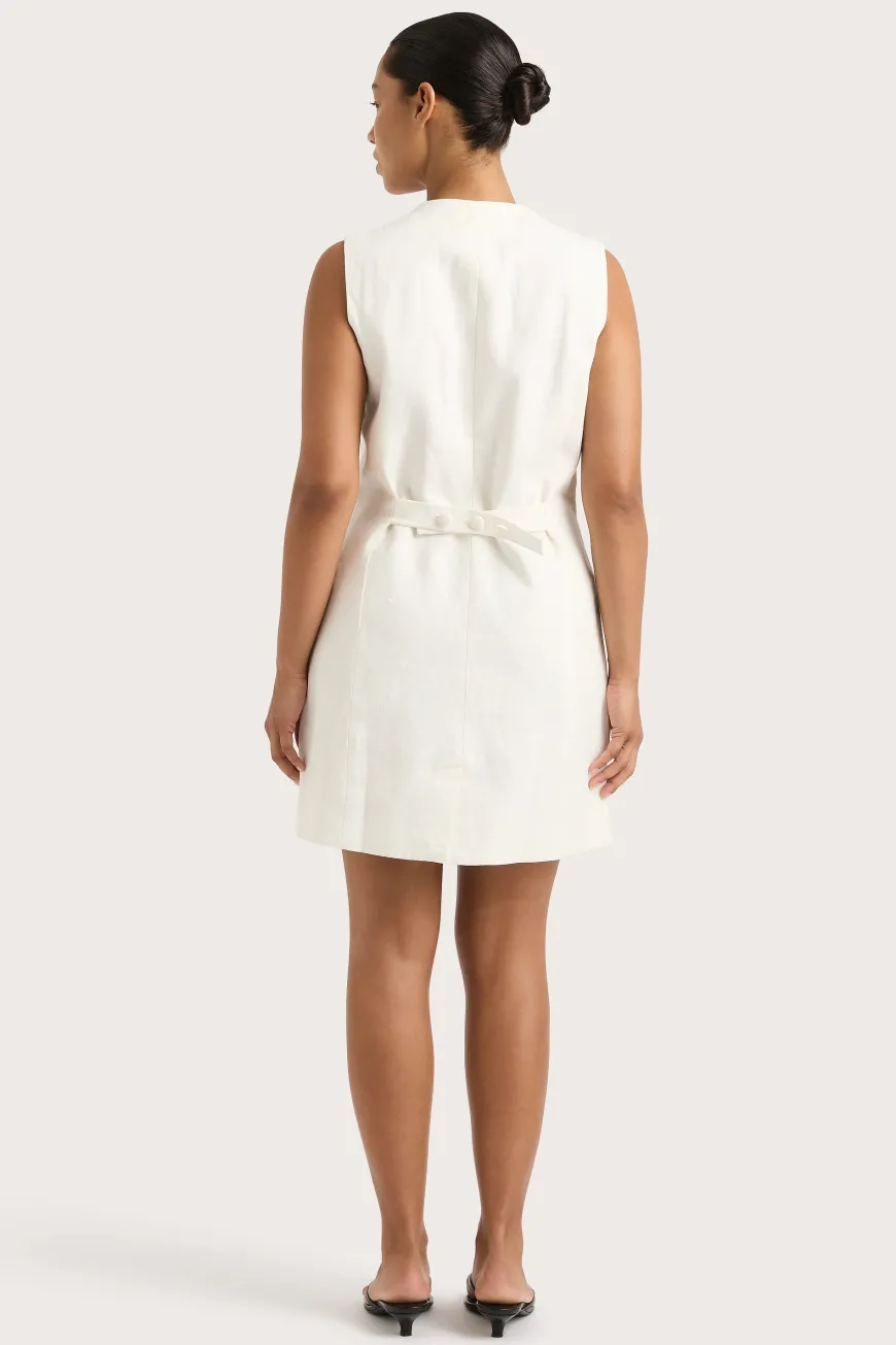 Jane Mini Dress White