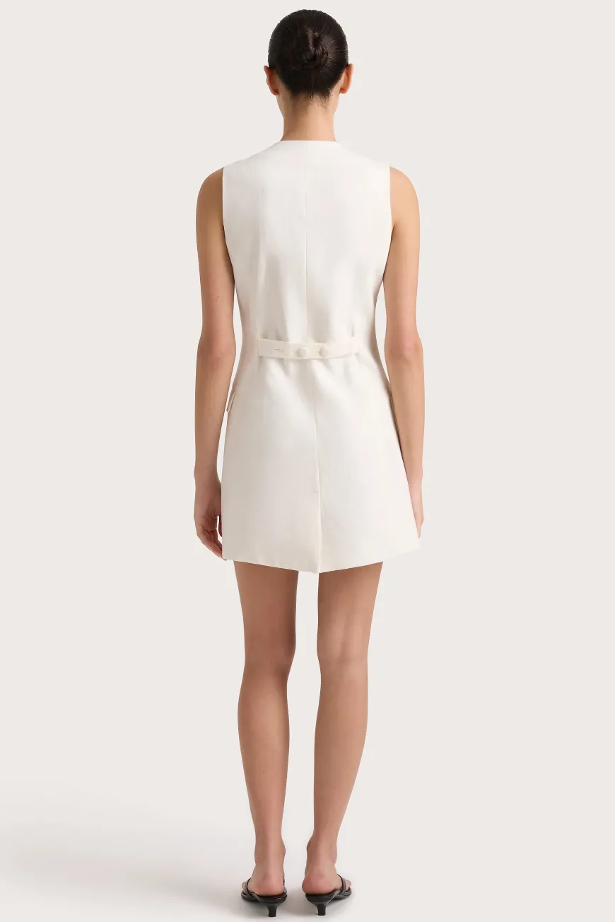 Jane Mini Dress White