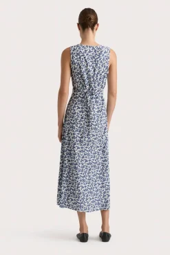 Jardin Midi Dress Leilani Mid Blue