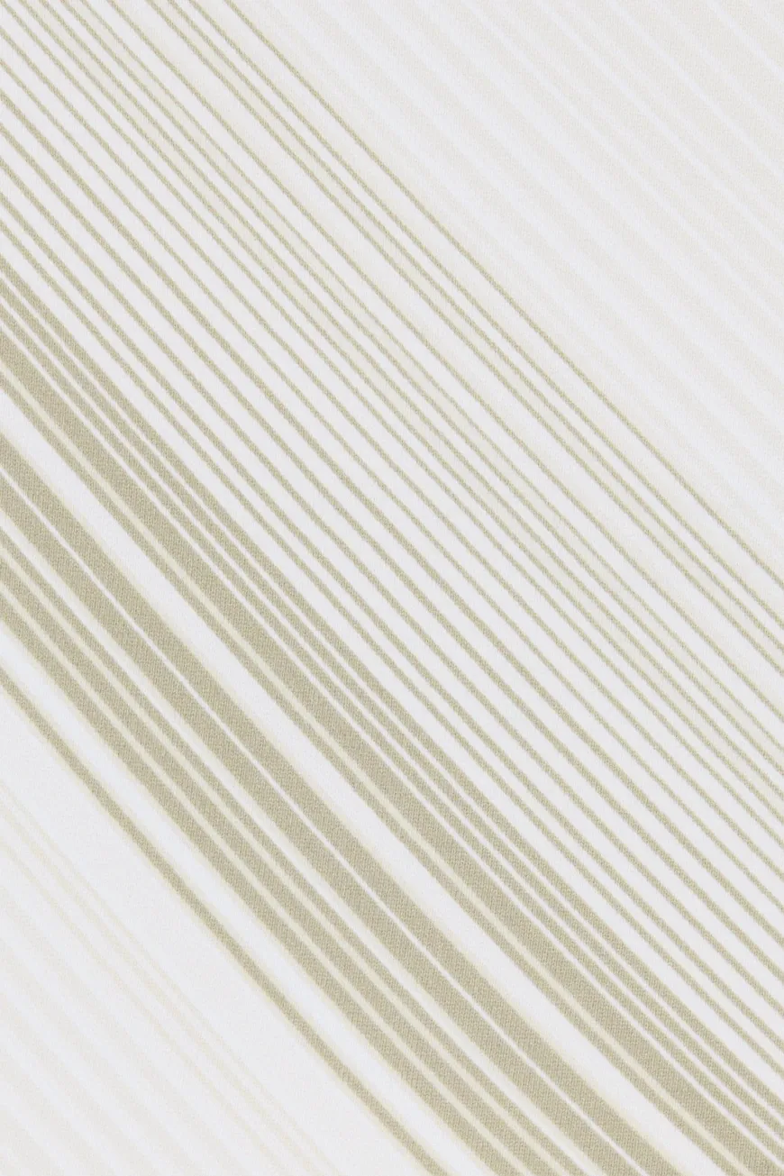Jean Swim Top Futura Stripe Taupe