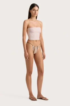 Jean Swim Top Oliander Blush