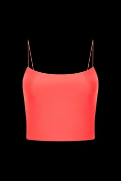 Jean Swim Top Vermillion