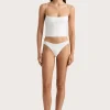 Jean Swim Top White
