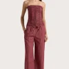 Jilliane Top Wine Stripe