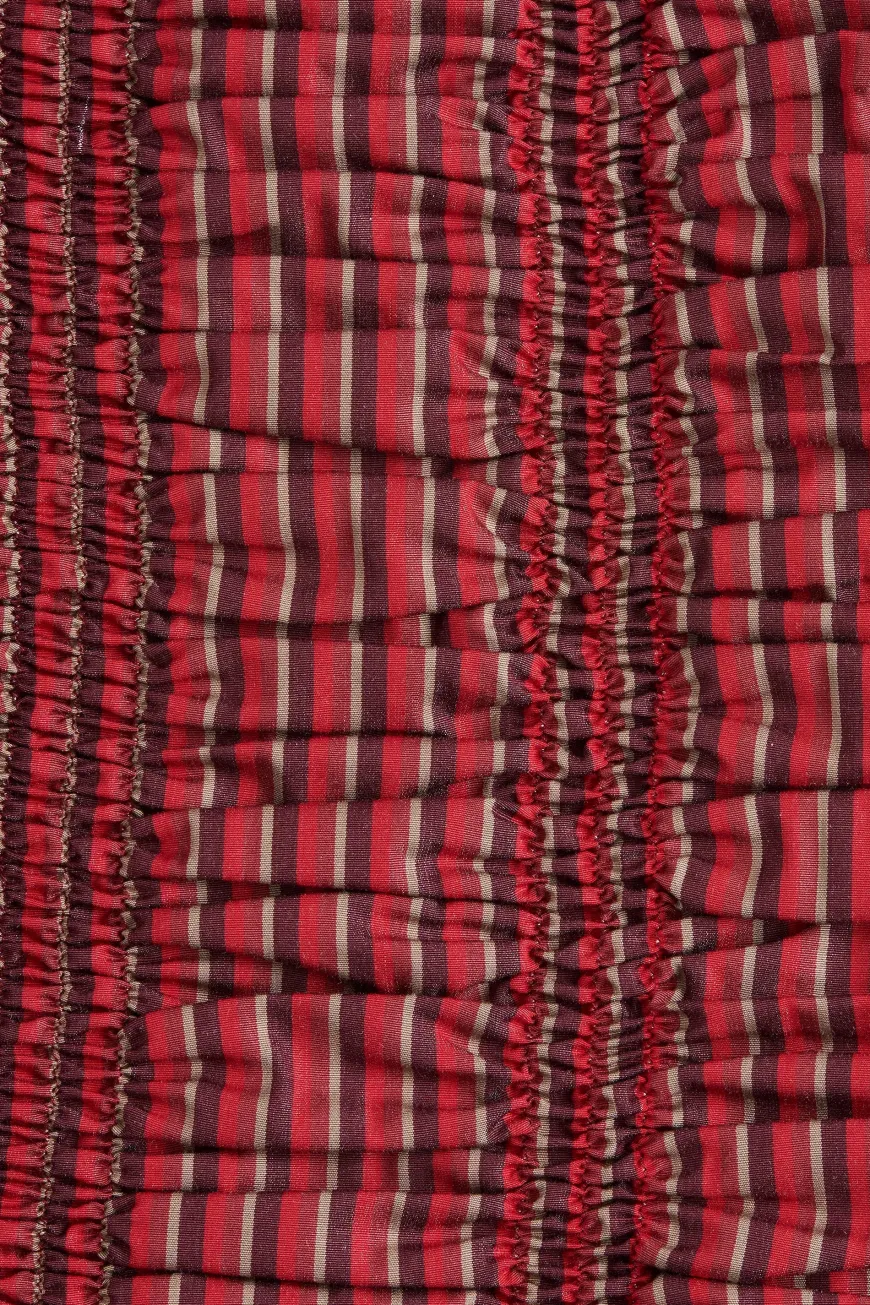 Jilliane Top Wine Stripe