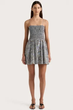 Josa Mini Dress Meander Blue