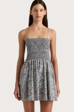 Josa Mini Dress Meander Blue